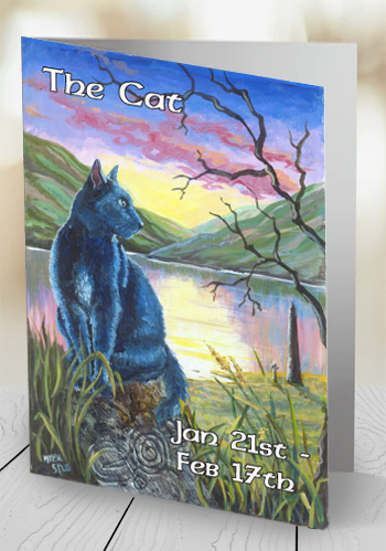 The Cat - card