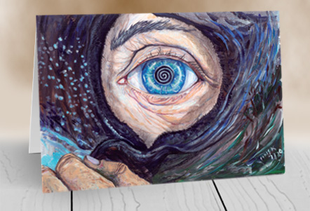 The Eye of the Cailleach - card