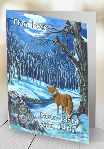 The Fox - card