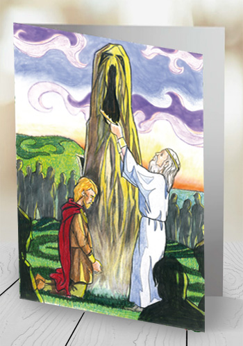 The Hill of Tara - card