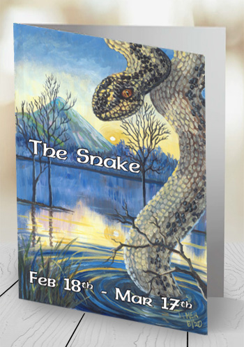 The Snake - card