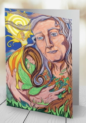 The Cailleach of the ages - card