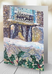 Newgrange Christmas - card