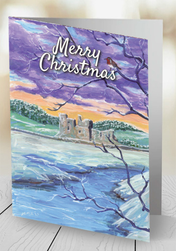 Fore Christmas - card