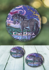 The Púca - slate coaster