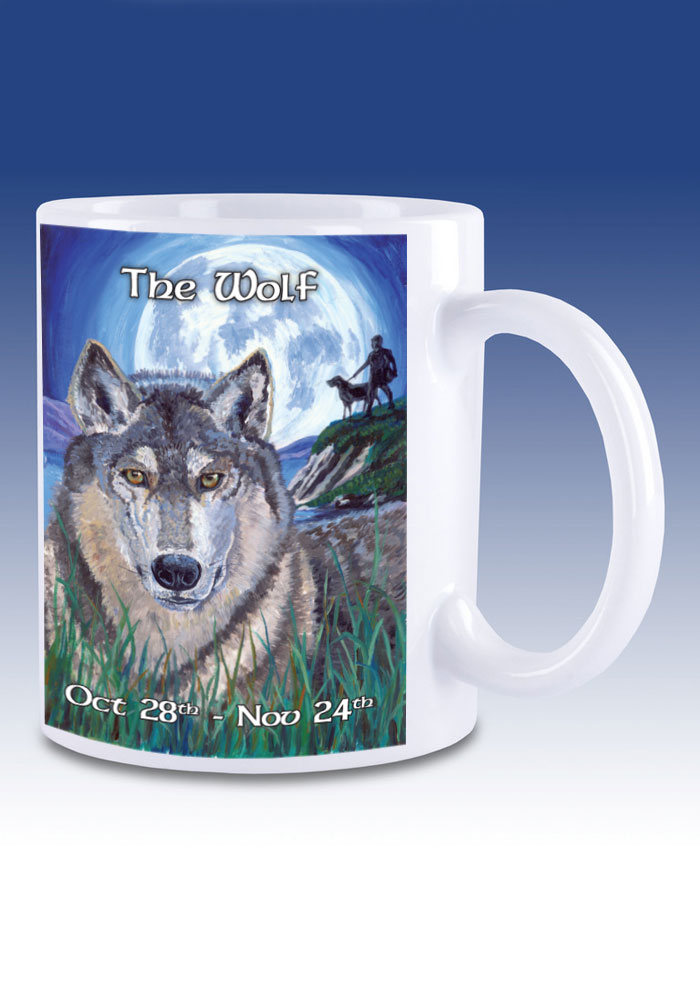 The Wolf - mug