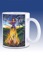 Ériu and the hill of Uisneach - mug