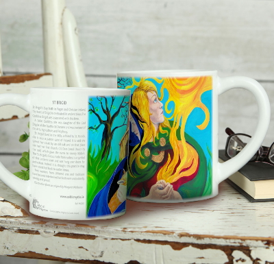 St Brigid - mug wide image