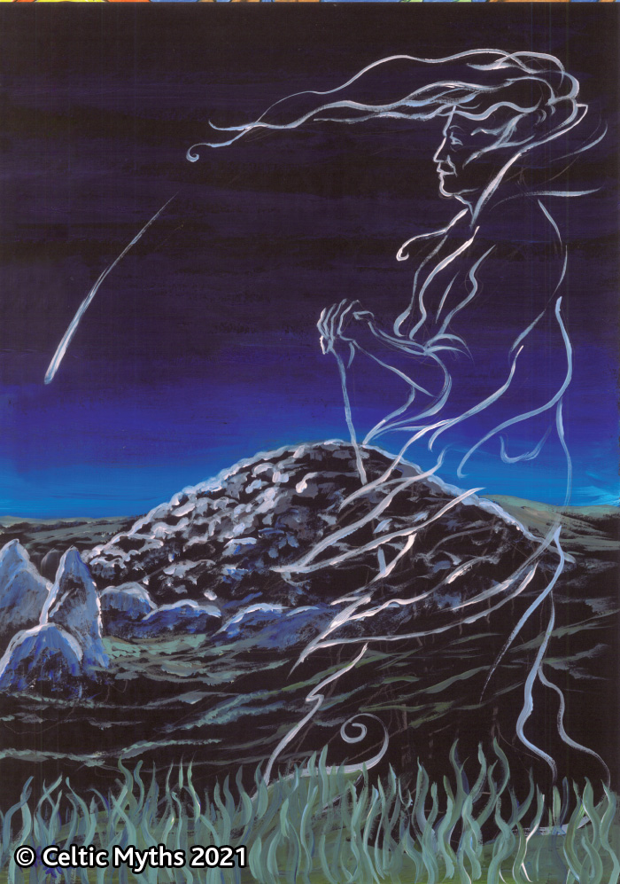 The Cailleach and the Comet - print