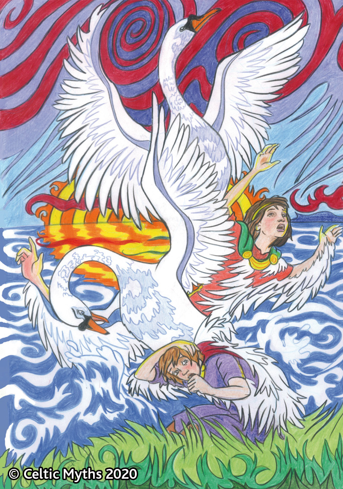 The Children of Lir II - print